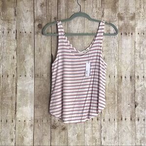 NWT Garage Striped Tank Top